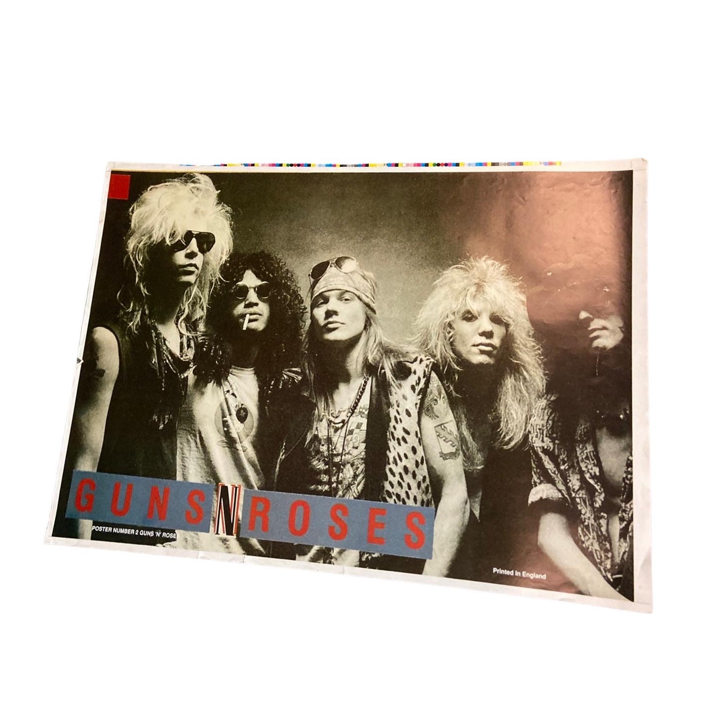 90's Guns N Roses promotional poster