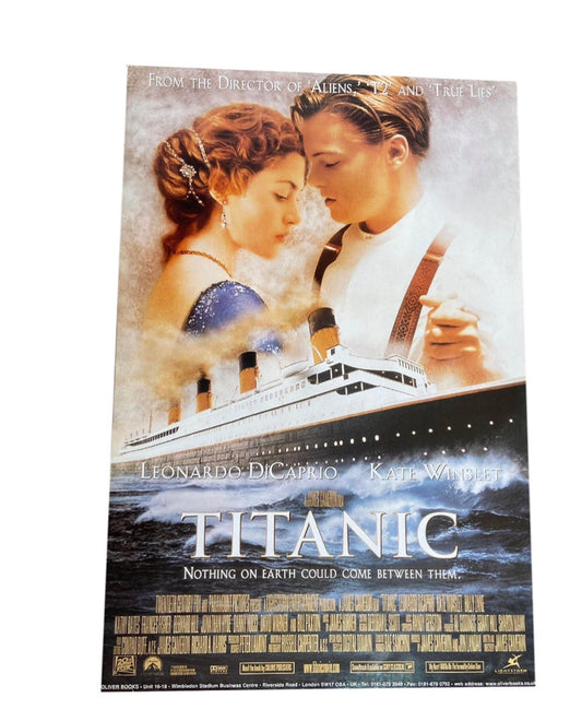 1998 Titanic Movie Promotional Poster