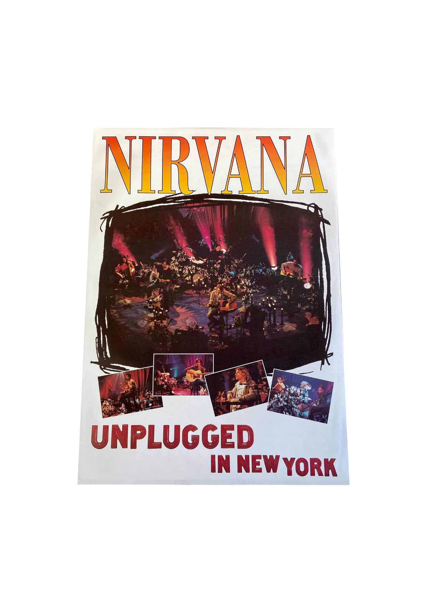 1993 NIRVANA UNPLUGGED IN NYC Poster