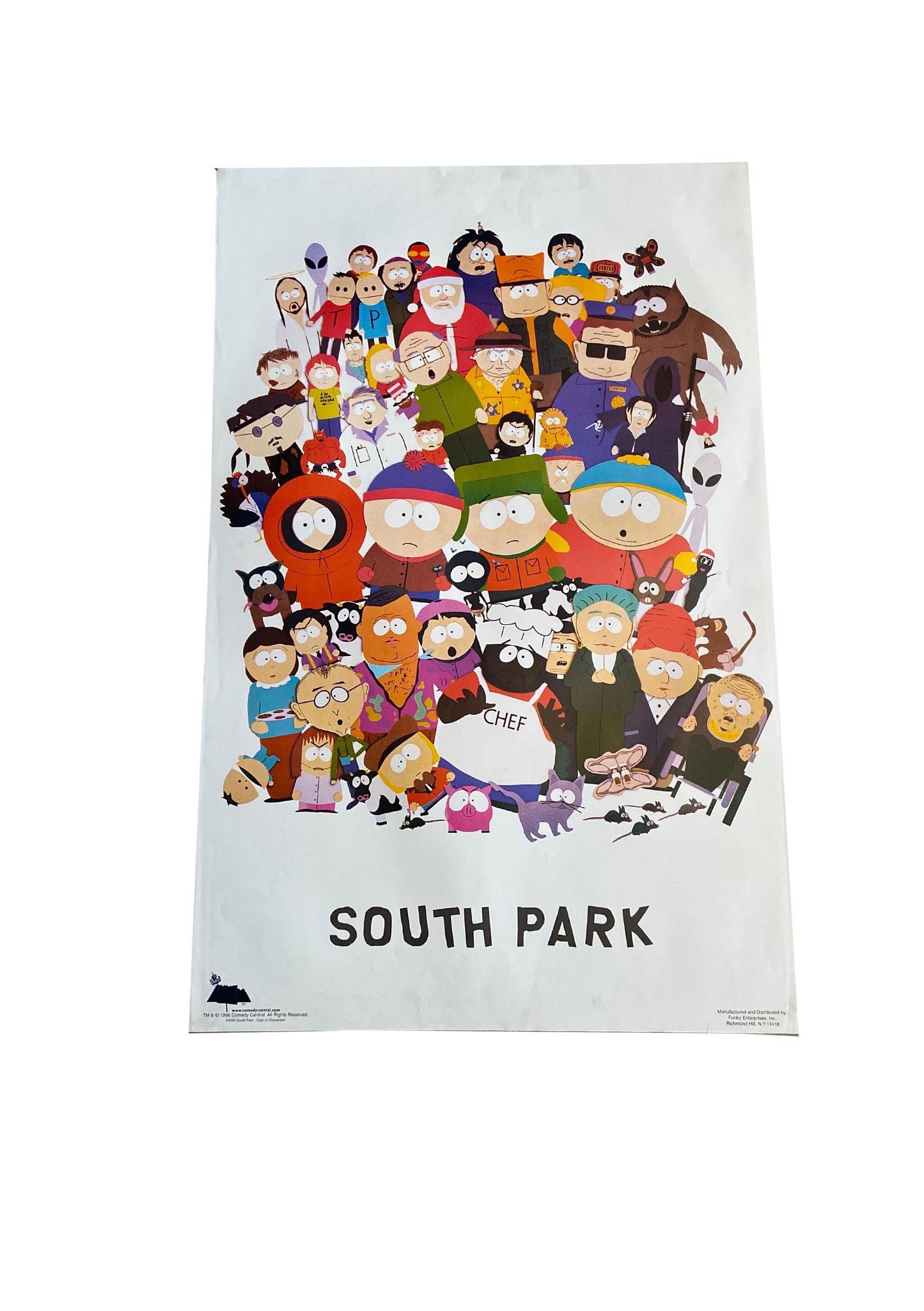 1998 SOUTH PARK Poster