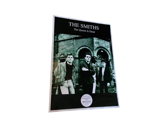 The Smiths "The Queen Is Dead" promotional Poster