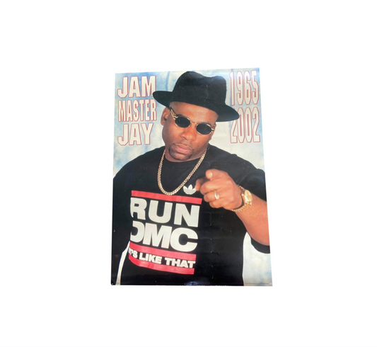 Run DMC jam Master Jay Promotional Poster