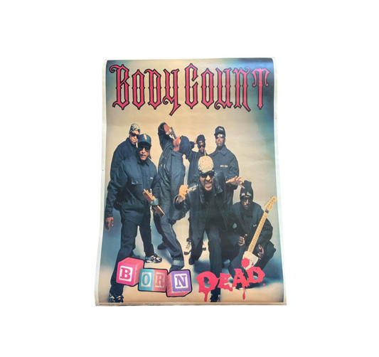 1993 Body Count "Born Dead" promotional Poster