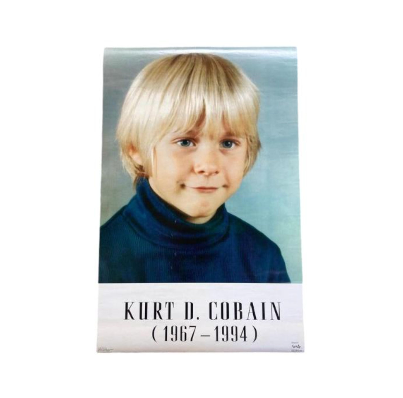 1994 Kurt Cobain Memorial Promotional poster