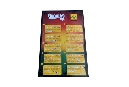 Spliff Rolling weed promotional Poster