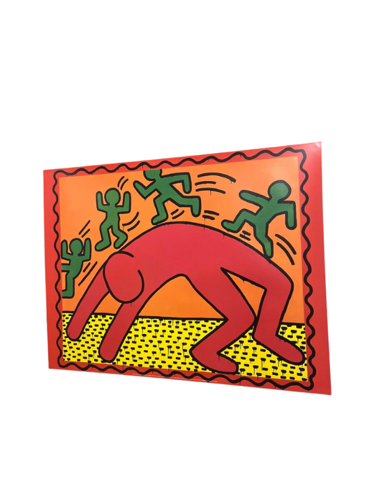 Keith Haring promotional print