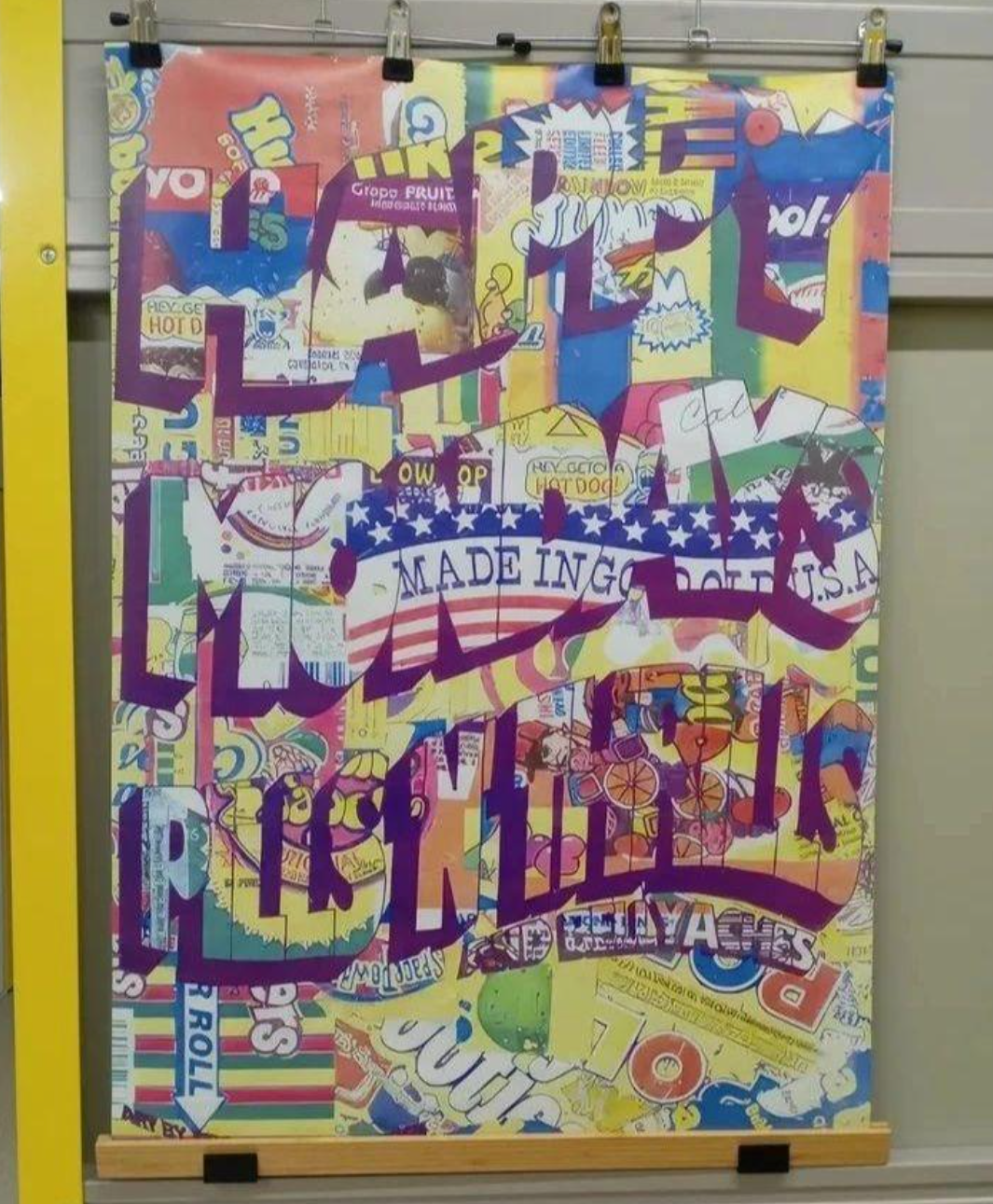 90s Happy Mondays "Pills 'N' Thrills promotional Poster