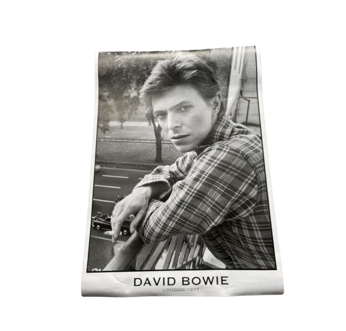 David Bowie Portrait promotional Poster