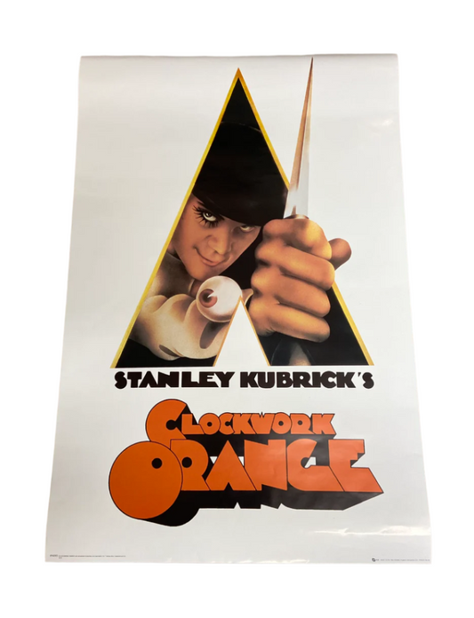 A clockwork Orange Movie promotional Poster