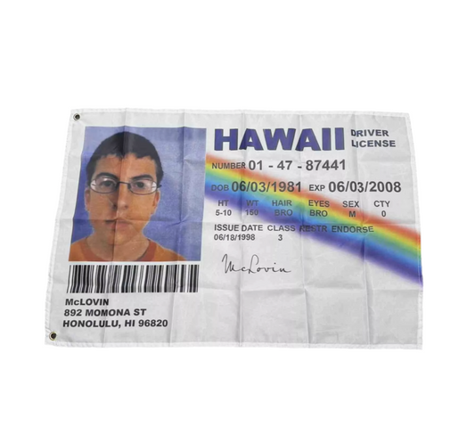 Mclovin I.D Movie Promotional banner 5x3ft