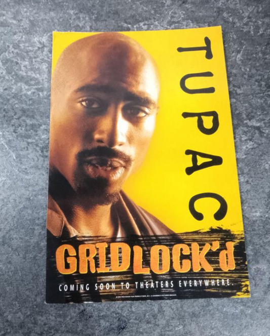 1997 TUPAC "Gridlock'd" Postcard