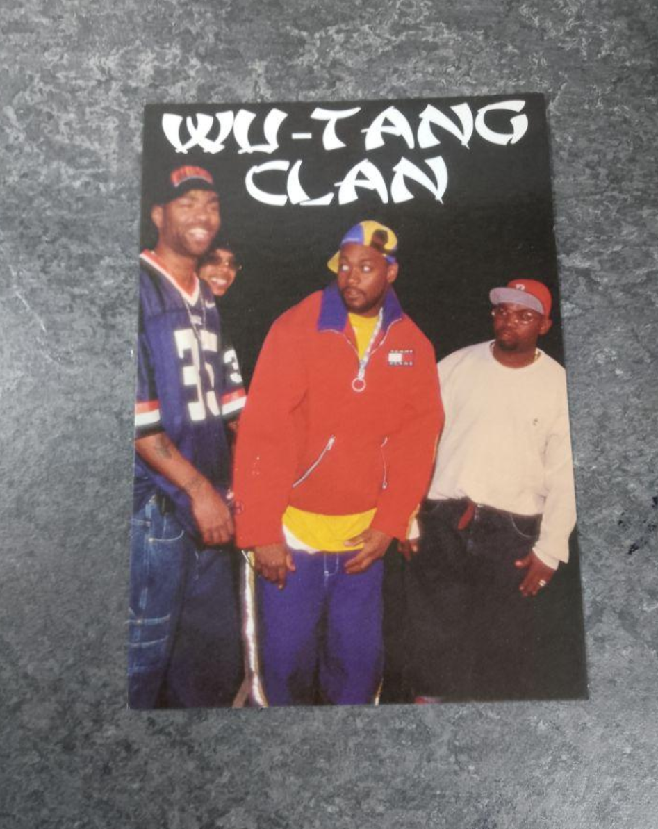 1995 WU TANG CLAN Postcard set x3