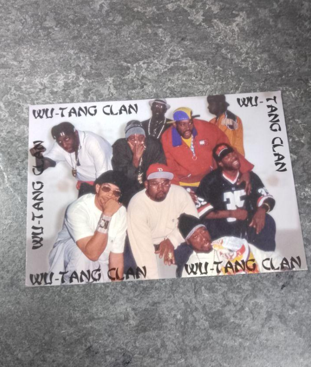 1995 WU TANG CLAN Postcard set x3