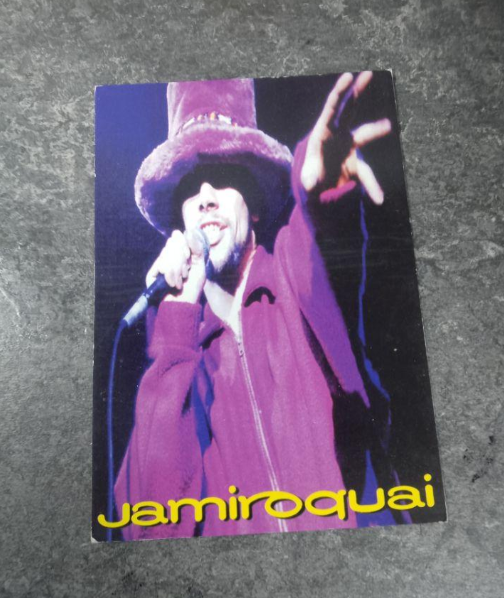 1998 Jamiroquai Portrait Postcard