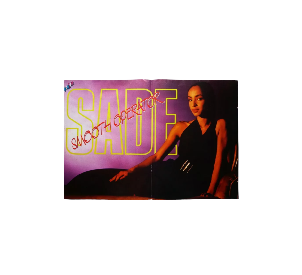 80s SADE "smooth operator" promotional poster