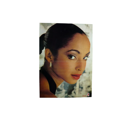 80s SADE promotional poster