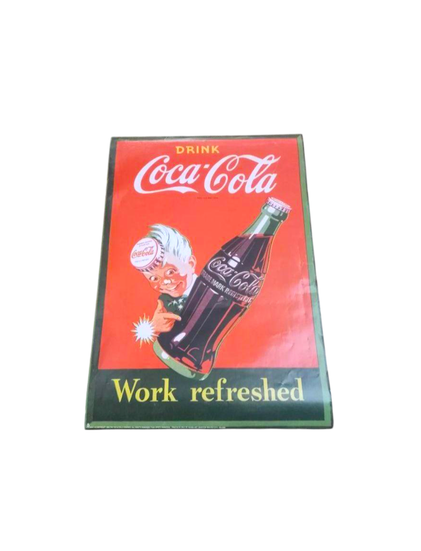 1996 Coca Cola Promotional poster