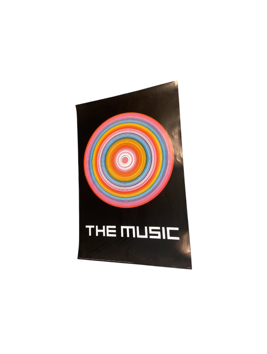 90s THE MUSIC Promotional poster