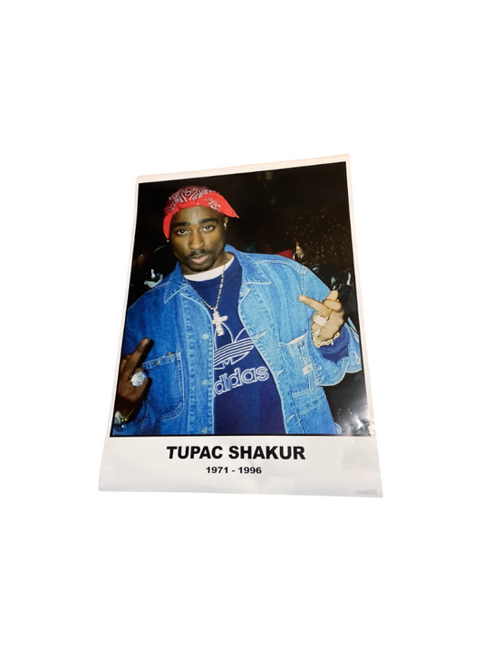 2PAC in NYC promotional Poster