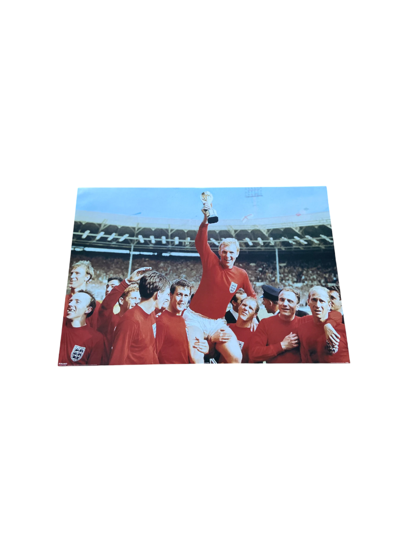 90s ENGLAND 1966 WIN promotional poster