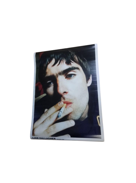 Liam Gallagher OASIS portrait promotional Poster