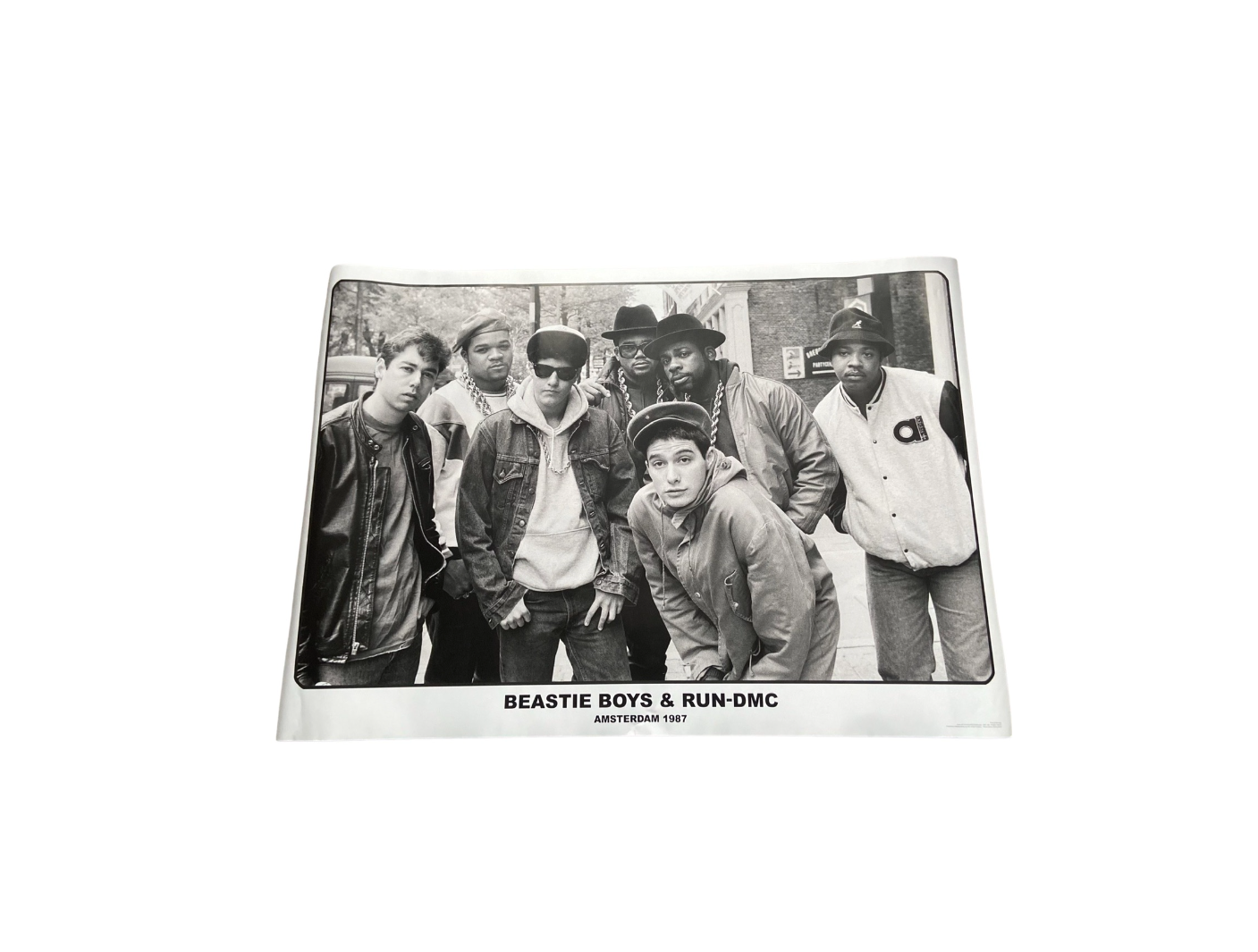 Run DMC & Beastie boys promotional Poster