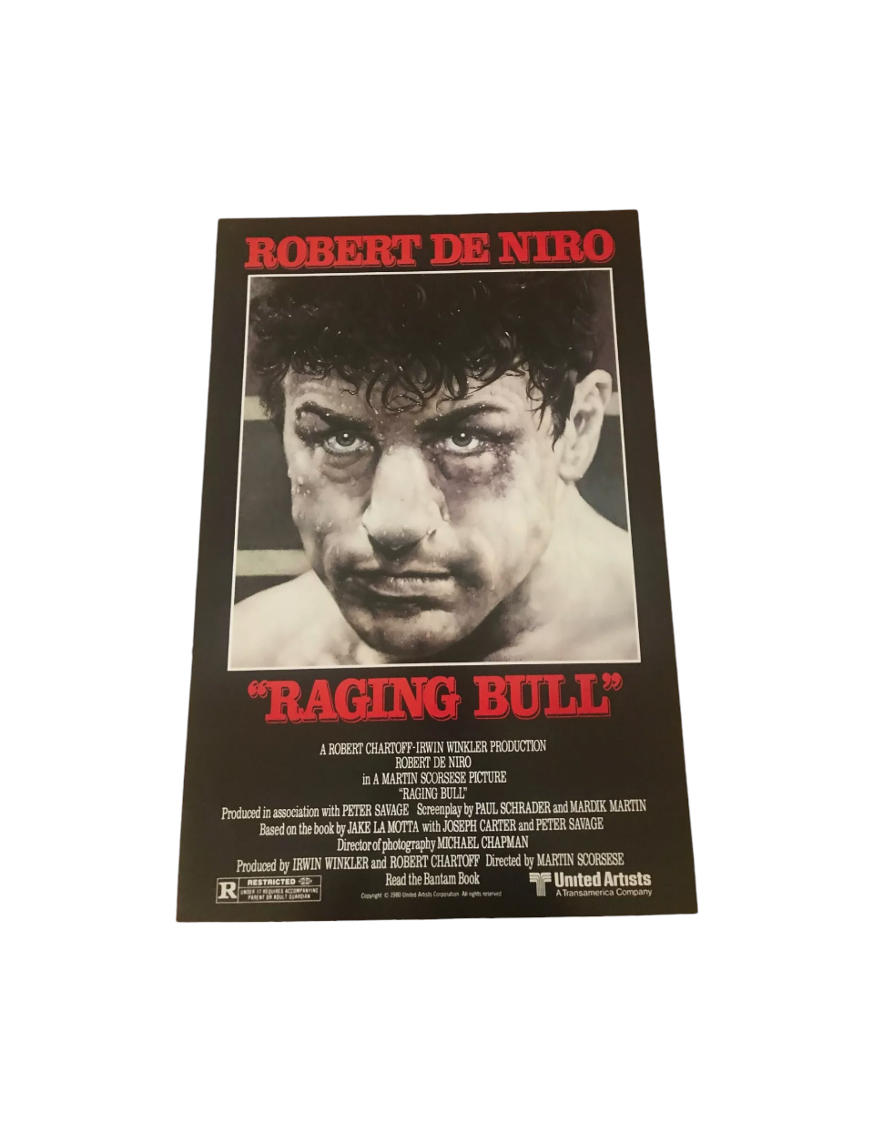 Raging Bull Movie Poster