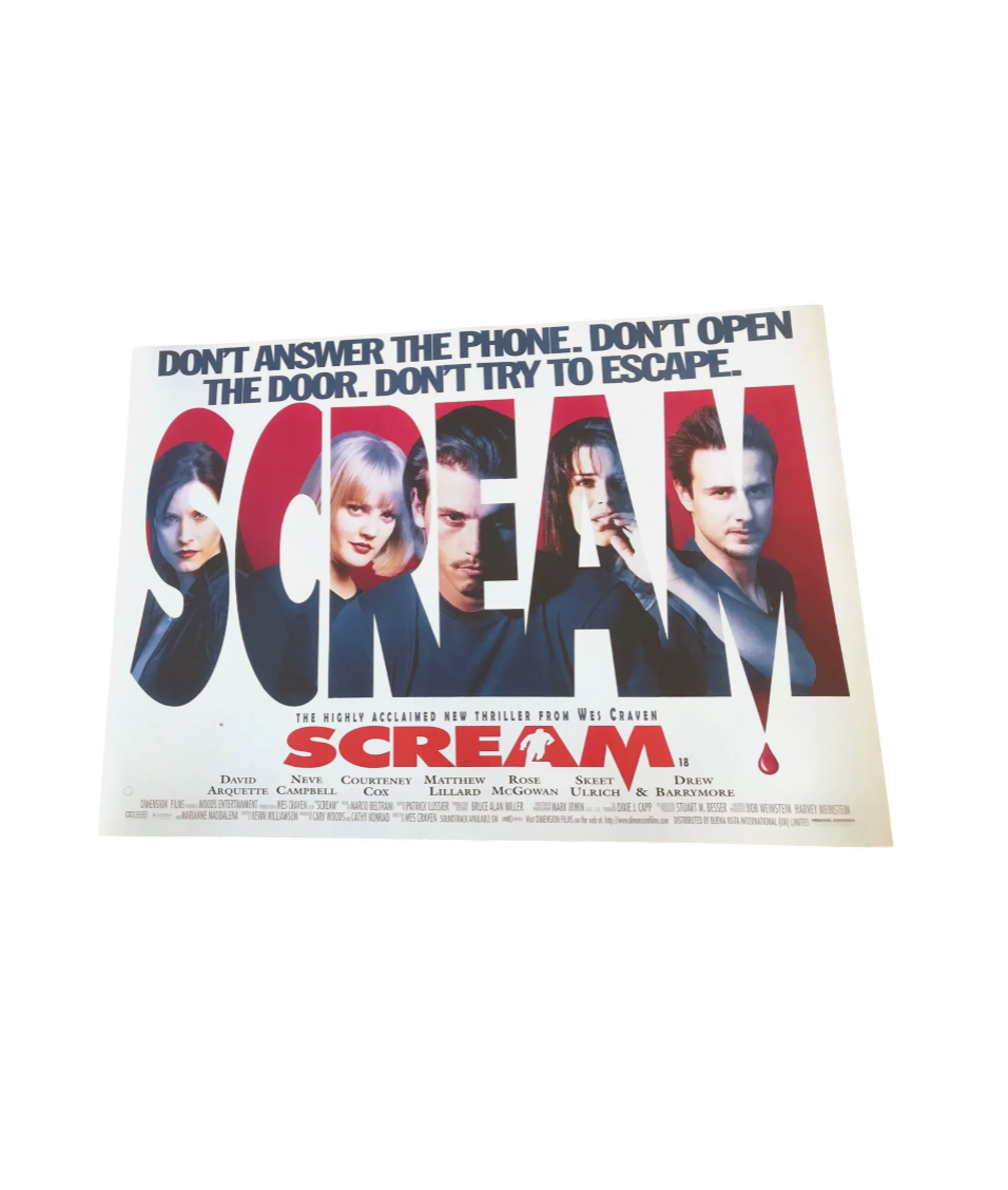 SCREAM Movie Poster