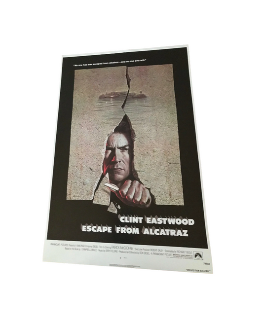 Escape From Alcatraz Movie Poster