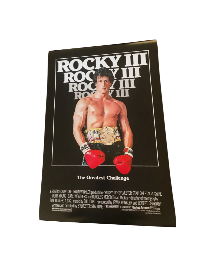 ROCKY 3 Movie Poster