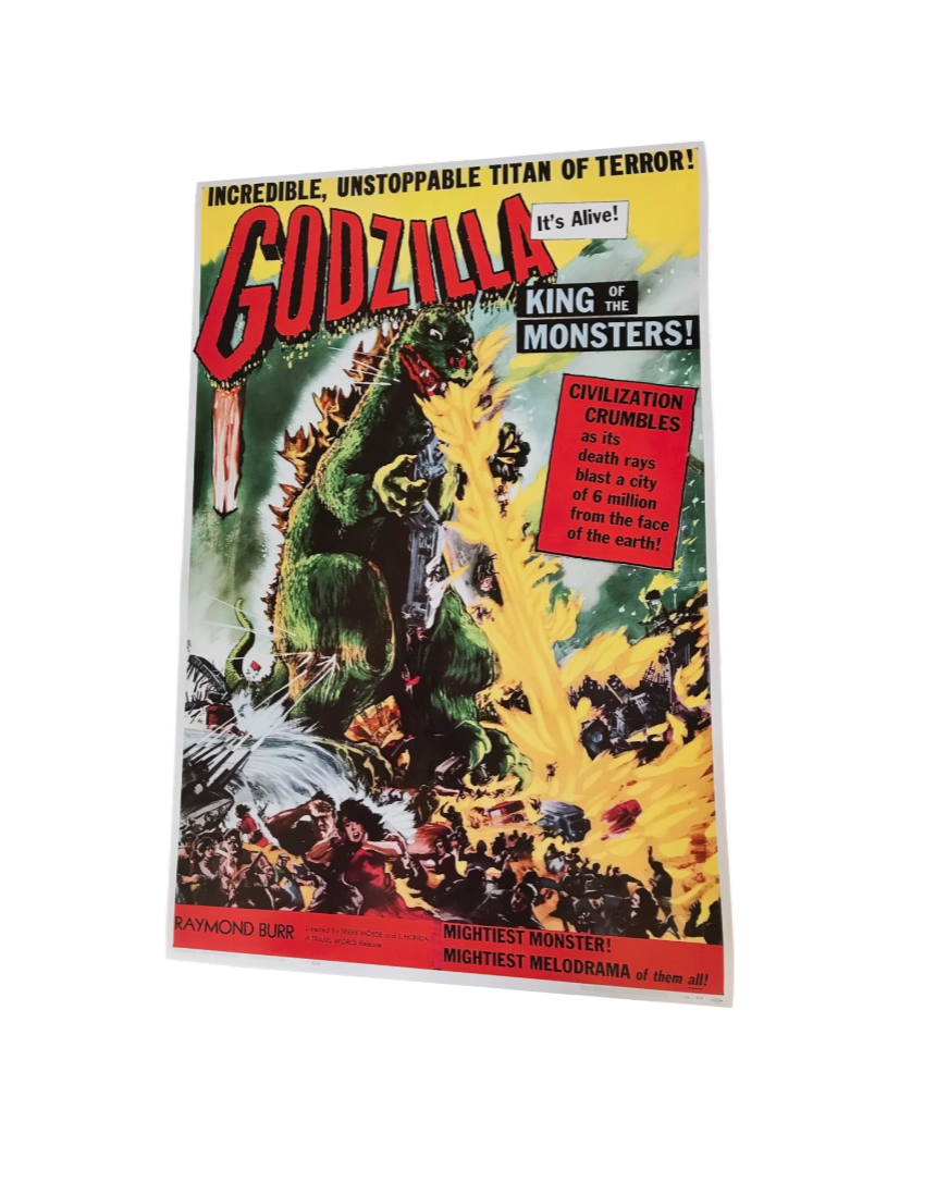 GODZILLA King Of The Monster Movie Poster