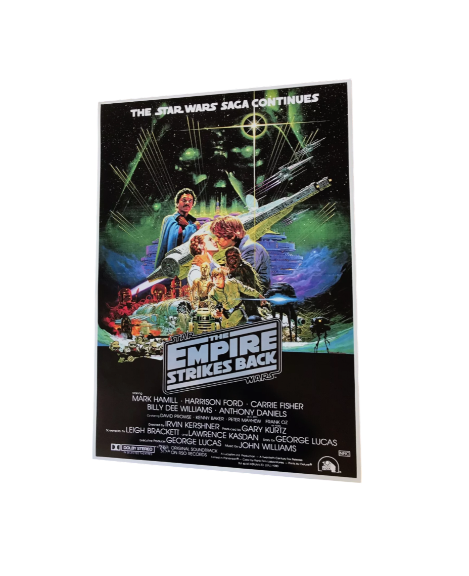 Star Wars The Empire Strikes Back movie promotional Poster