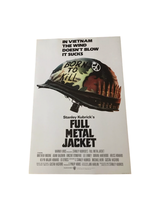 Full Metal Jacket Movie promotional Poster