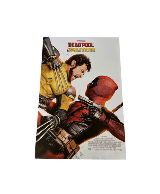 Deadpool Vs Wolverine movie promotional Poster