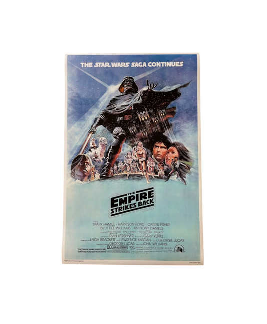 Star Wars Empire Strikes Back movie promotional Poster