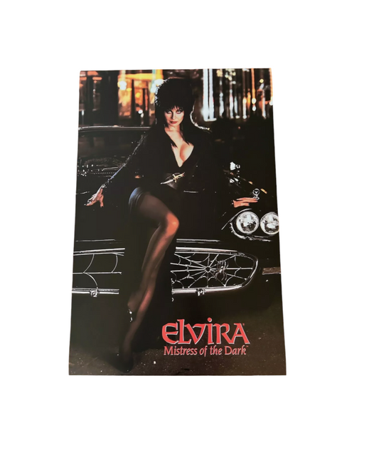 ELVIRA Mistress Of The Dark movie promotional Poster