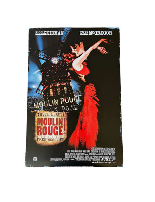 Moulin Rouge movie promotional Poster