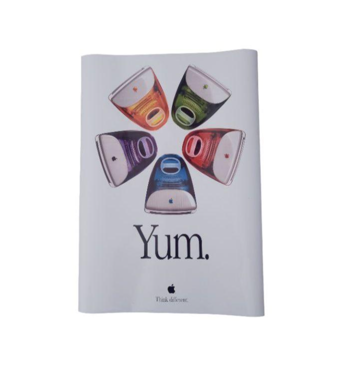 APPLE computers "YUM" promotional Poster