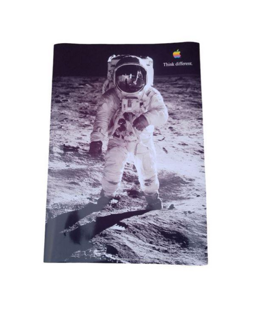 90s Apple Buzz Aldrin Think Different Poster