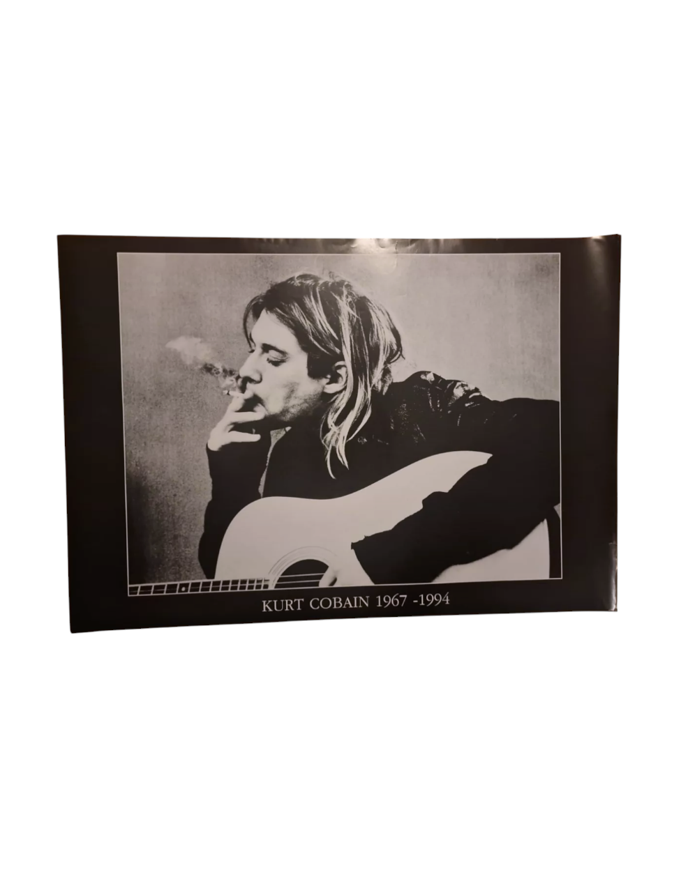 1994 Kurt Cobain Nirvana promotional Poster