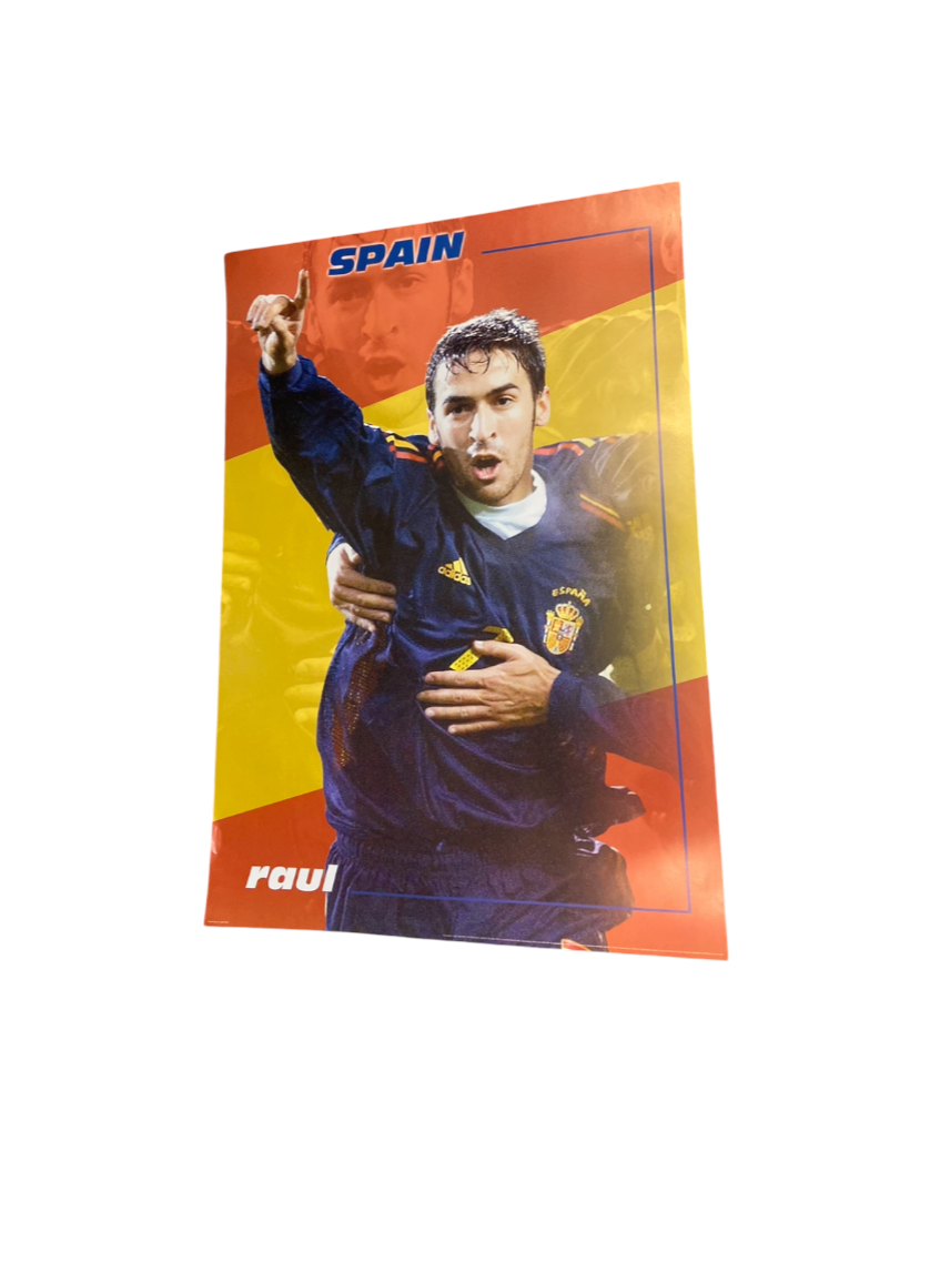 RAUL spain 2004 promo poster