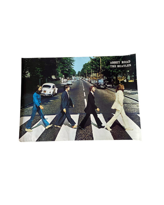 The Beatles "abbey road" Promo poster