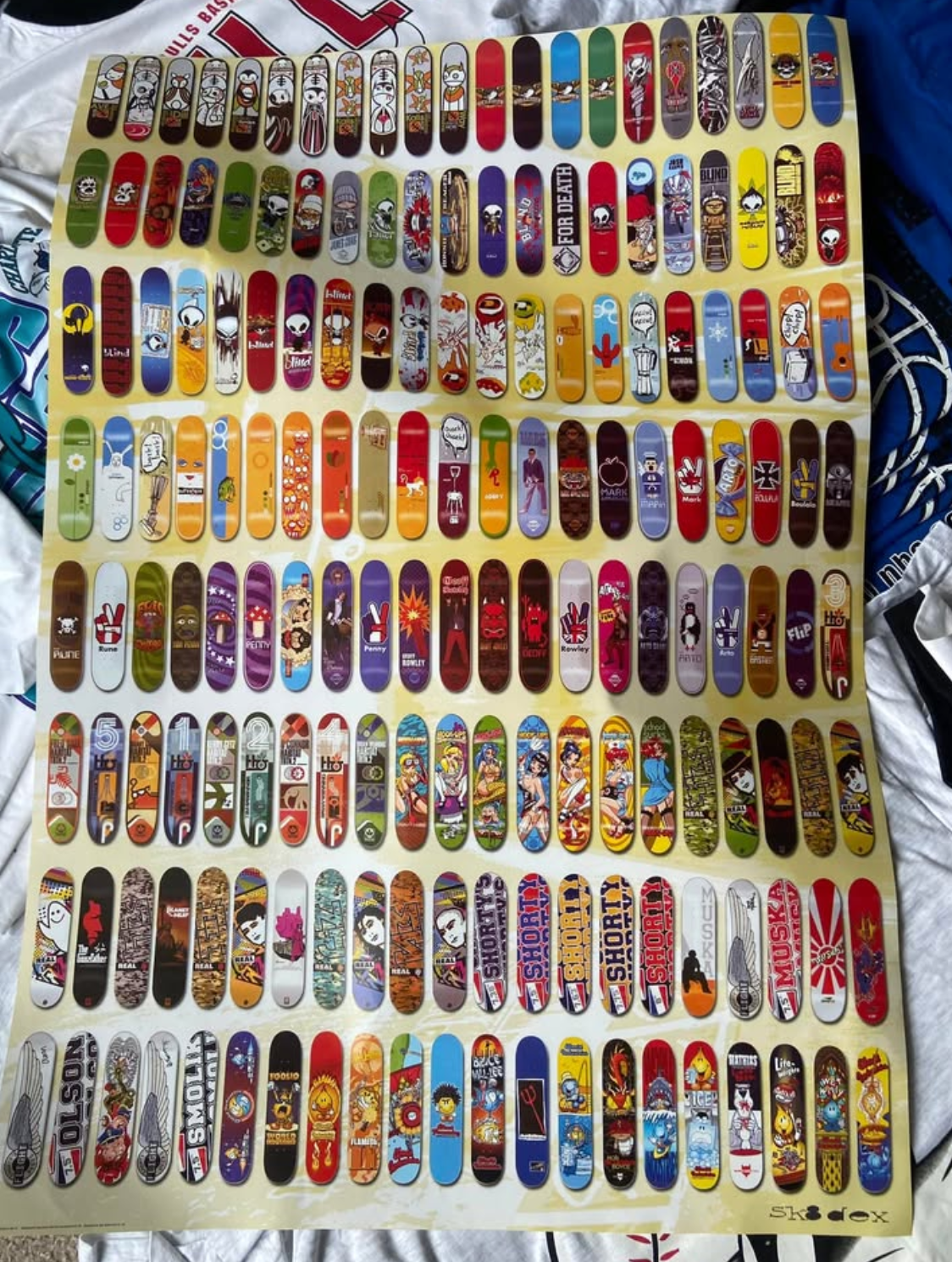 90s Skateboard SKATEDEX poster