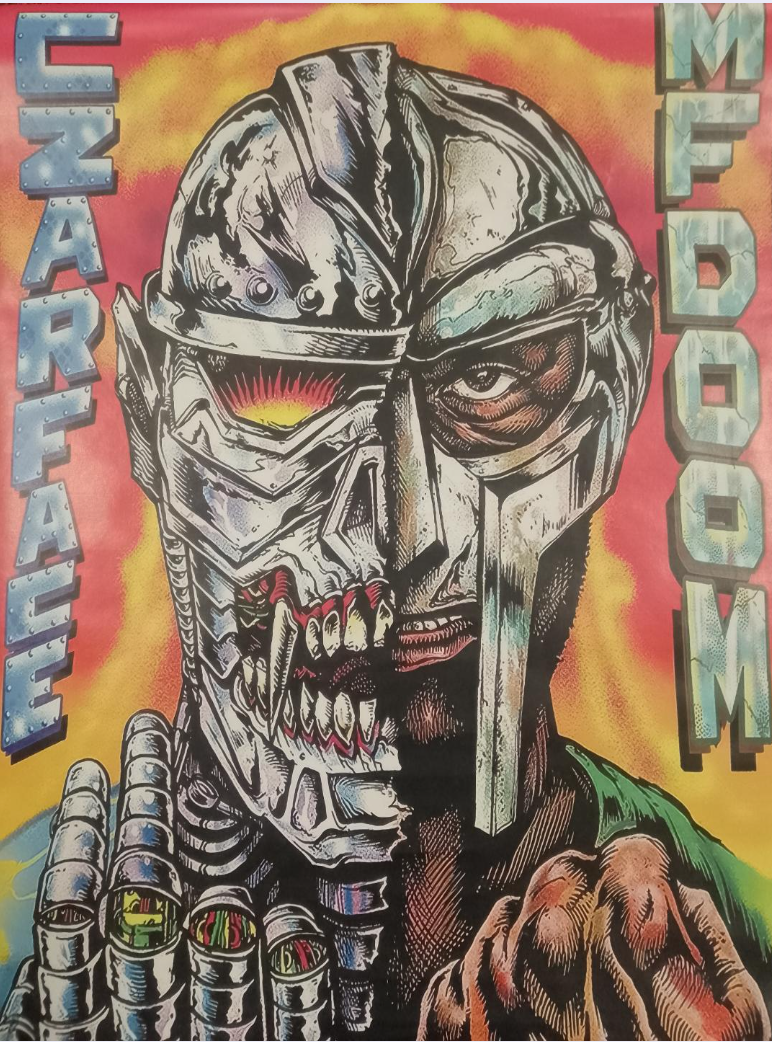 MF DOOM CZARFACE promotional Poster