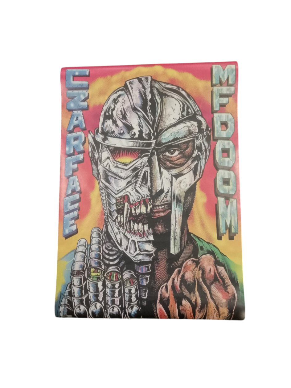 MF DOOM CZARFACE promotional Poster